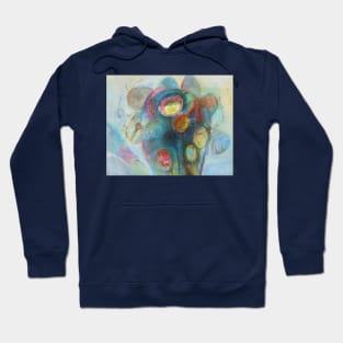 Cactus Flower Art Hoodie